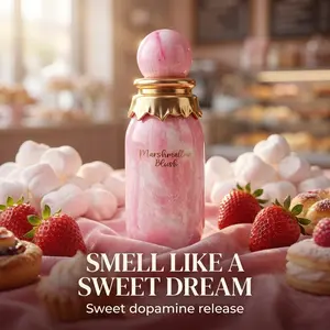 Marshmallow Blush | Eau de Parfum 100ml (3.4 fl oz) | Strawberry, Marshmallow, Vanilla | Sweet Gourmand | Women's Perfume | Perfumes Para Mujeres