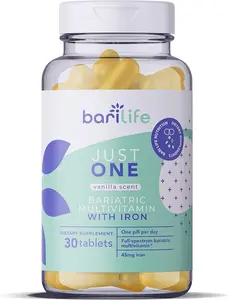Just One - Once Daily Bariatric Multivitamin with Iron (30)