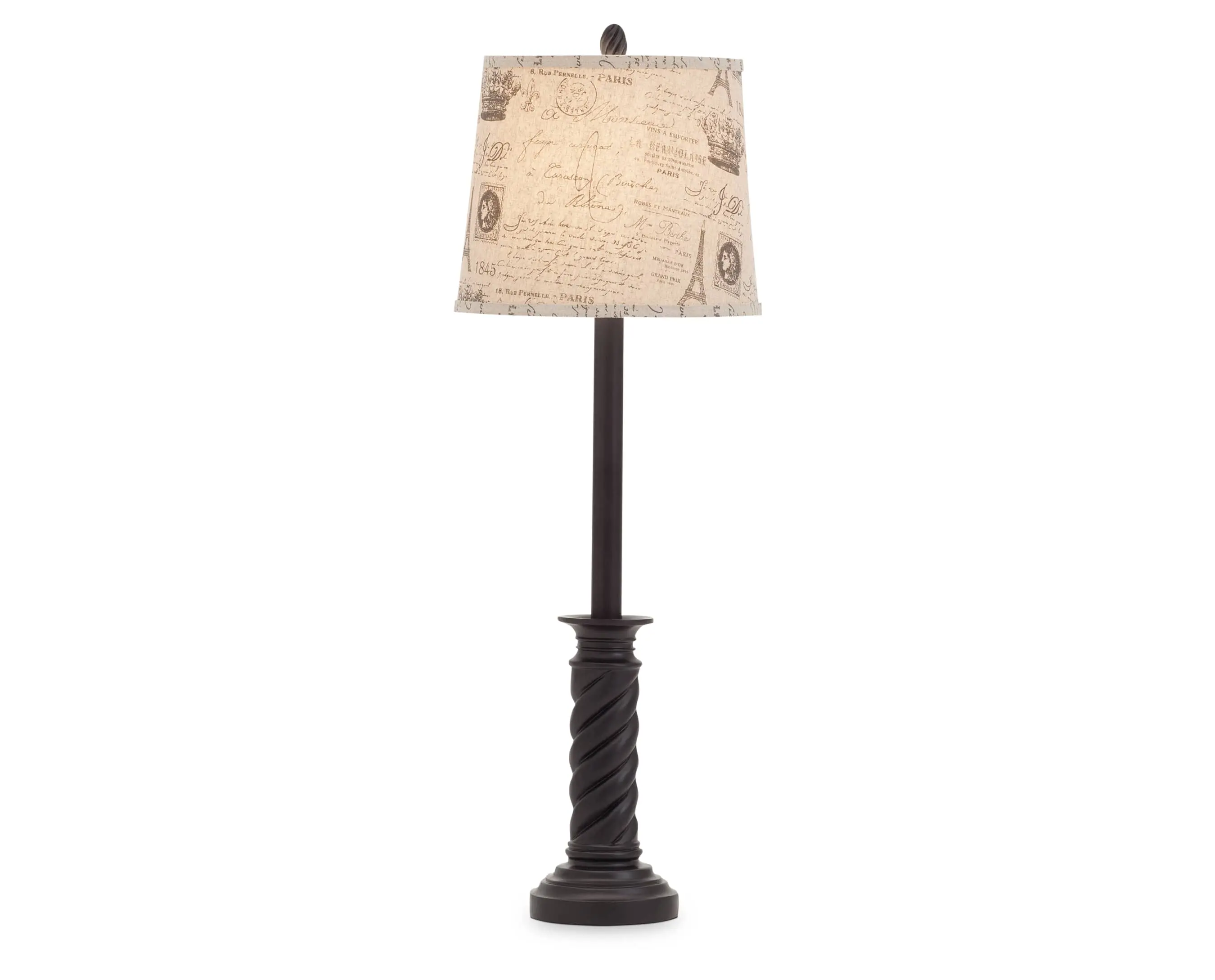 Cecilia Buffet Polyresin Base Table Lamp, Home Décor, Dining Room Office