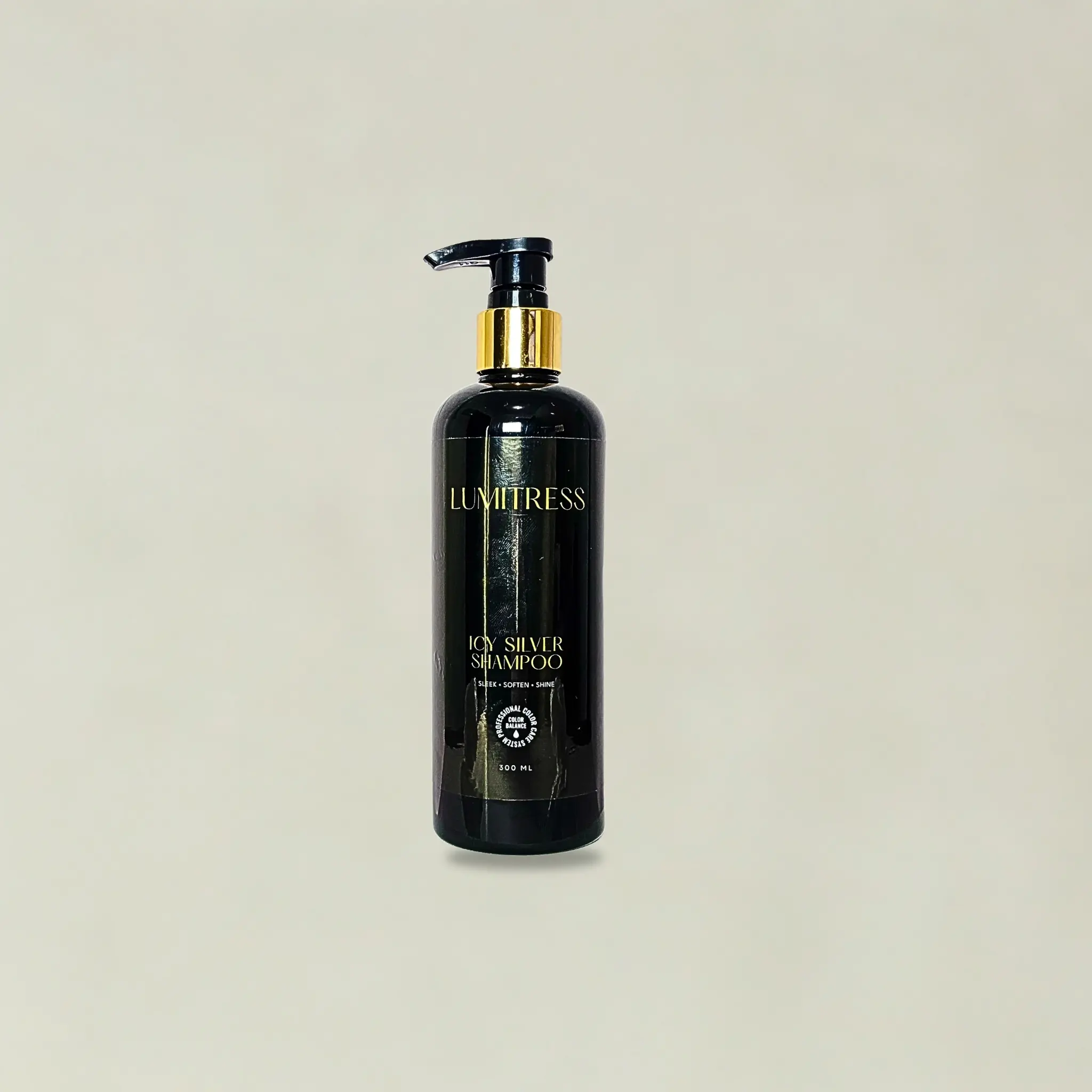 Lumitress Icy Silver Toning Shampoo - Salon-Grade Formula for Cool Ashy Hair - Hydrating & Nourishing - No Crunch - 8 oz