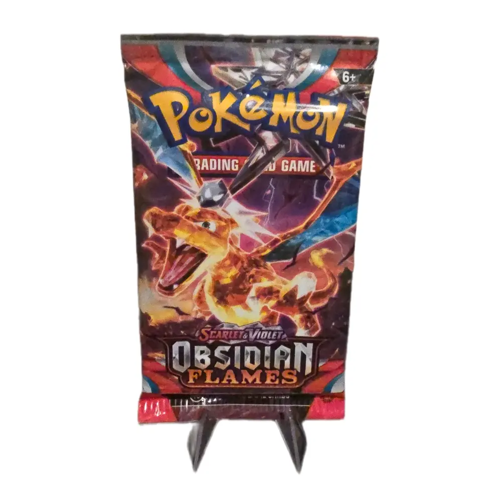 Pokemon Obsidian Flames Booster Pack - Trading Card Game - 6+ - Collectible Cards - Official Pokemon Trading Card Game - TikTok Shop Pokemon Obsidian Flames Booster Pack - Trading Card Game - 6+ - Collectible Cards - Official Pokemon Trading Card Game - TikTok Shop