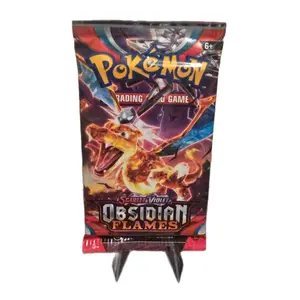 Pokemon Obsidian Flames Booster Pack - Trading Card Game - 6+ - Collectible Cards - Official Pokemon Trading Card Game