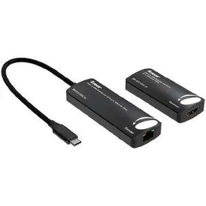 OREI USB-C to HDMI Extender over CAT6 up to 100ft at 4K 120Hz