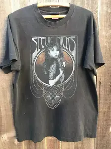 [Sale Up To 50%] Stevie Nicks Fleetwood Mac New Design Short Sleeve T-Shirt For Men Women, Unisex Reprint Cotton Graphic Shirts, Trending USA Tee