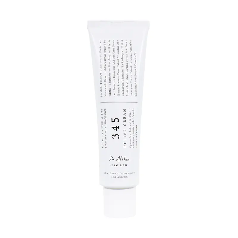 Dr. Althea 345 Relief Cream (50ml), Post Acne Cream Moisturizer Skincare