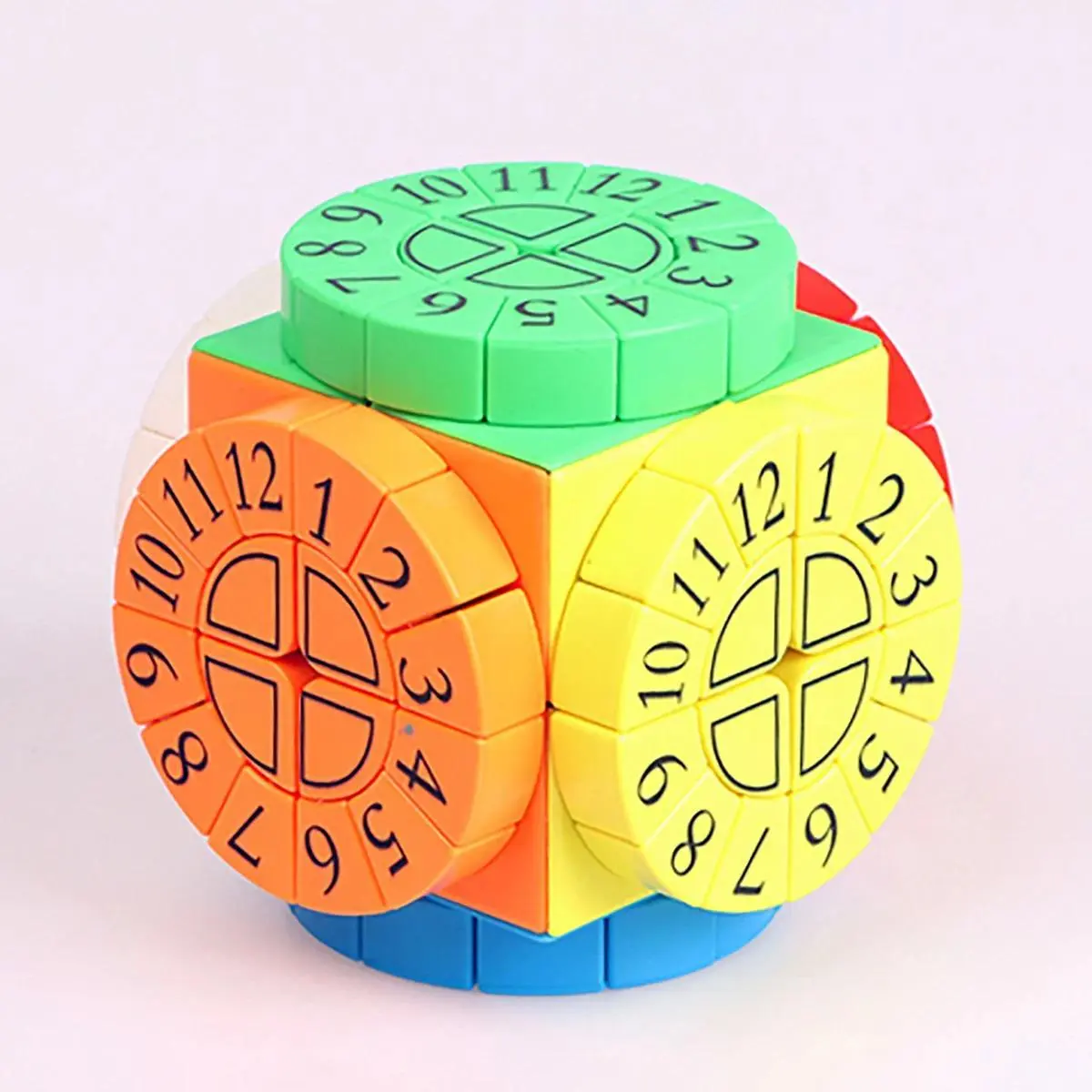 Magic Cube 2x2x2 Digital Time Machine Cube racing stress-relieving puzzle professional smooth speed game children's toy gift