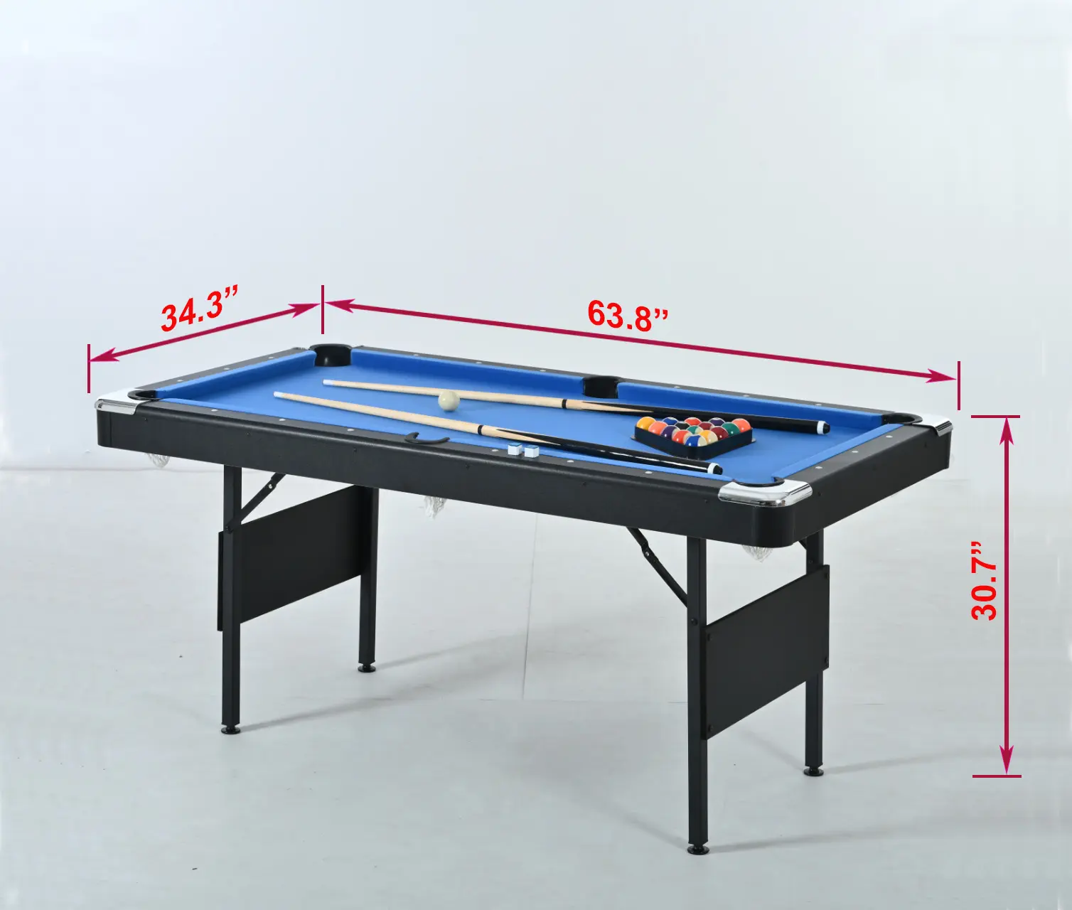 KINMAC Multi-Game Pool Table - Sports & Outdoor Family Fun Option with Targeted Features for Adults, Children, and All Ages