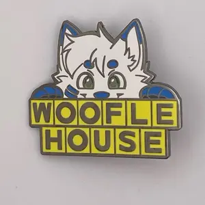 Woofle House Hard Enamel Pin