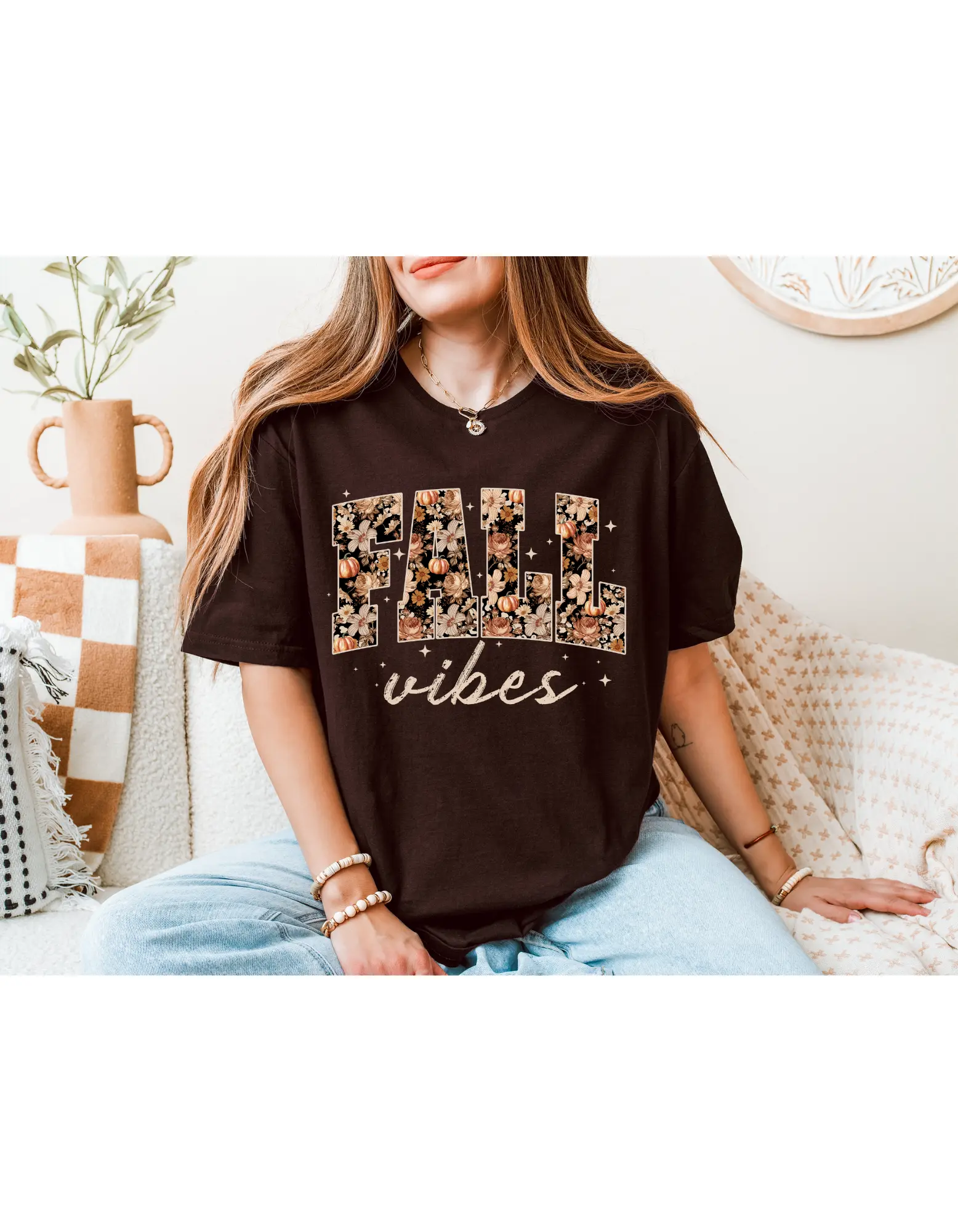 Fall vibes on gildan t shirt