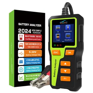 Car Battery Analyzer, Multifunctional Car Battery Tester, Car Battery System Analyzer, Professional Car Battery Test Tool