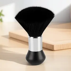 Professional Salon-Grade Soft Neck Duster Brush, Washable Hair Cleaning Tool for Home & Travel, Anti-Static Lint Remover, Stylist-Recommended Beauty Accessory for Hair Clipping & Fragments Collection.