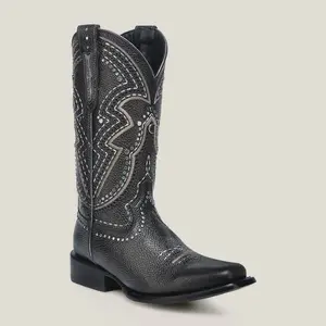 CU991 Black Rodeo Cuadra Boot
