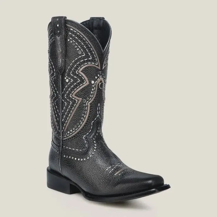 CU991 Black Rodeo Cuadra Boot