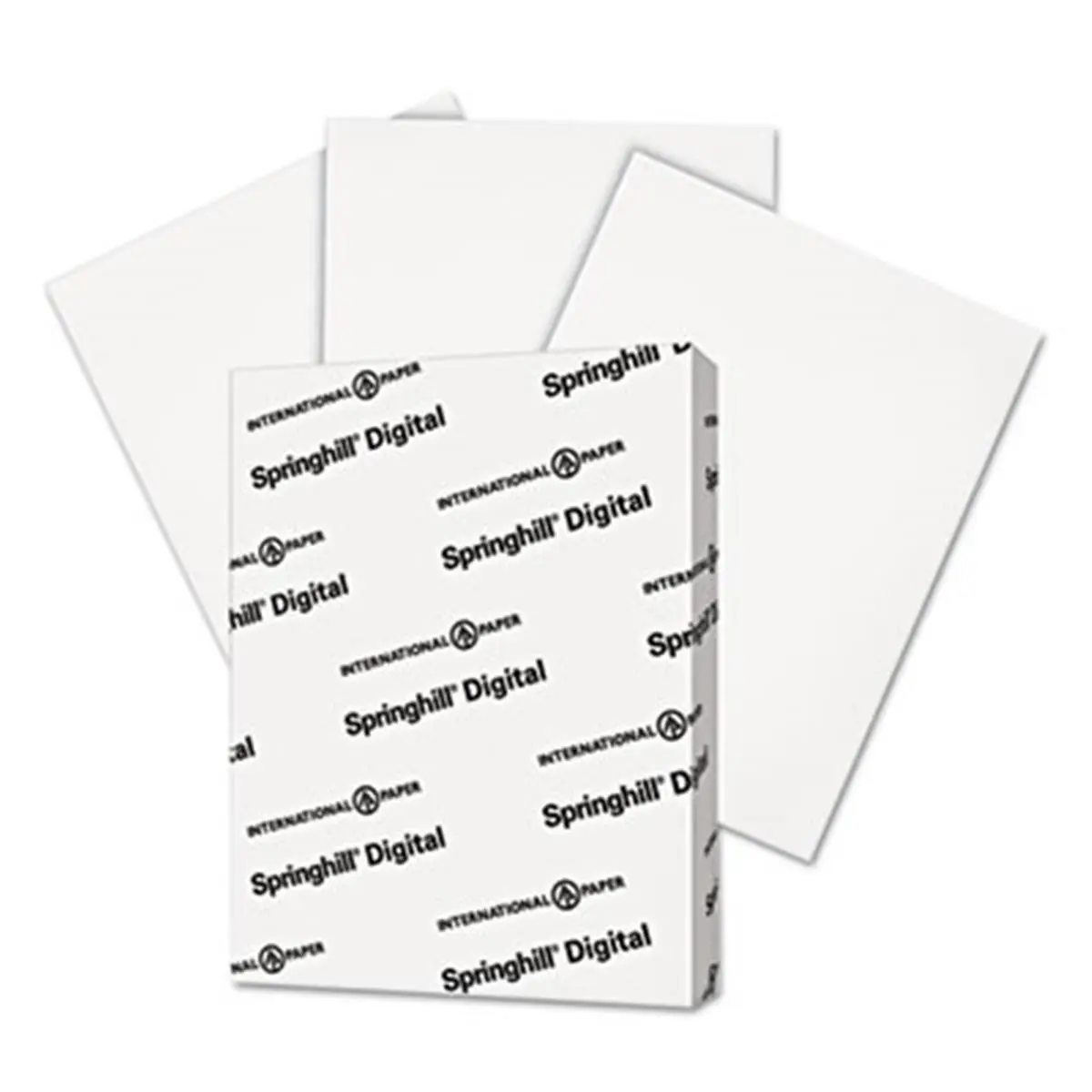 212 MAIN Springhill Digital Index Cardstock Paper - 90 lbs, 8.5x11 in, 250-Sheet Pack, Hard Smooth Finish, Ink Holdout, Excellent Printability, Ruled Forms Compatible, Scorable/Foldable for Scrapbooking, Stamping DIY Projects, Brochure Covers, Menus
