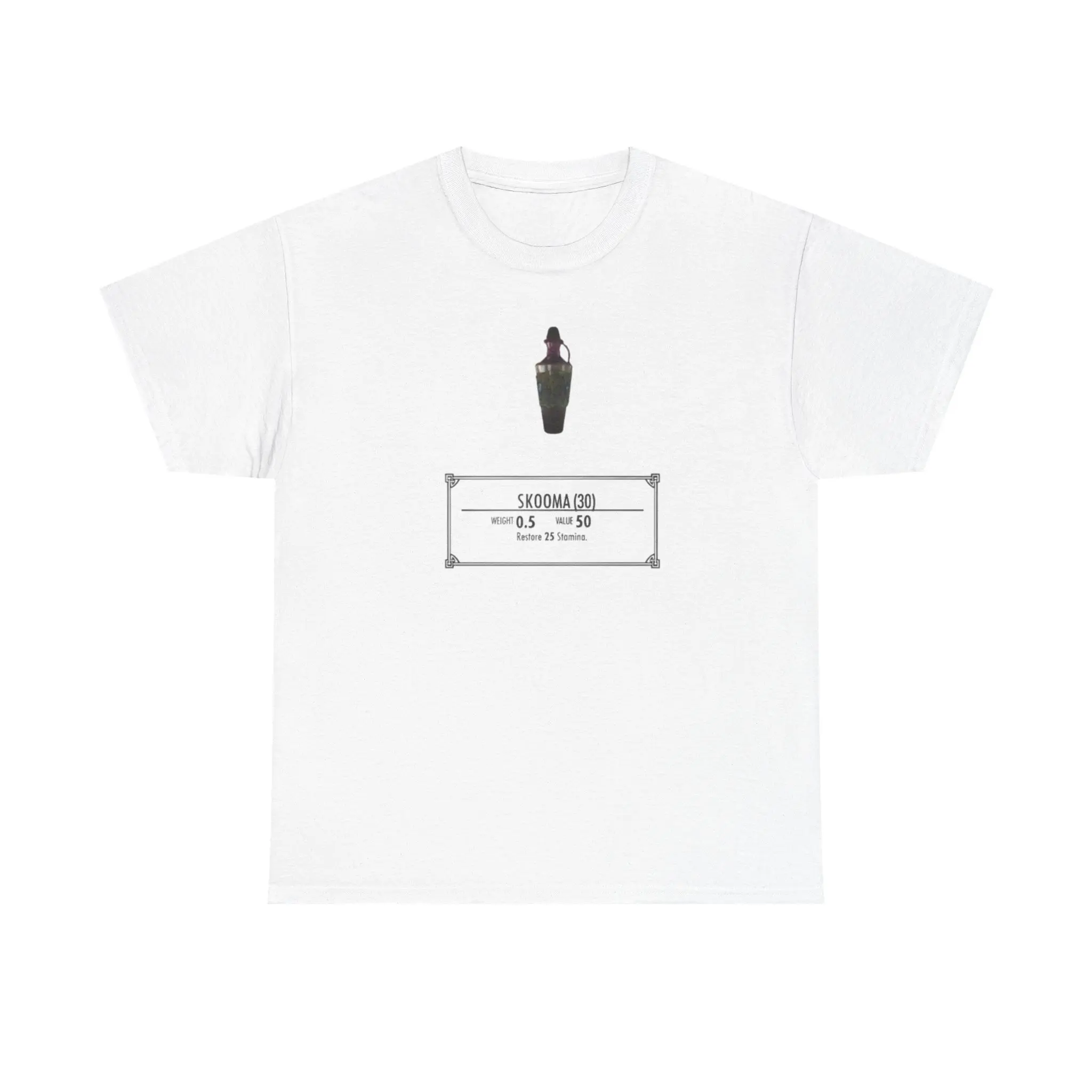 "SKOOMA" Item info Panel T-shirt