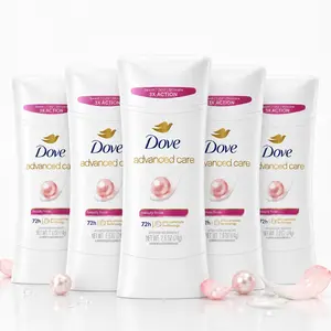 Dove Advanced Care Beauty Finish Deodorant Stick 2.6oz Antiperspirant Multipack Bundle - 72H Protection with Pro-Ceramide Technology 3X Action