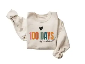 HappyShift - 100 Days of School Sweatshirt, Teacher Gift