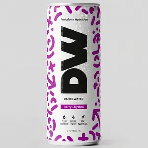 DANCE WATER Berry Rhythm Functional Hydration Drink – 12 Pack