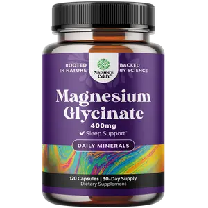 Nature's Craft Magnesium Glycinate - Sleep and Relaxation Support Healthcare Natural