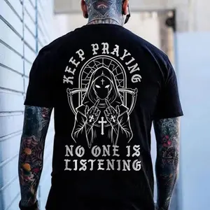 Unholy Nun T-Shirt: Evil Nun Gothic Graphic T-Shirt – Streetwear for True Metalheads