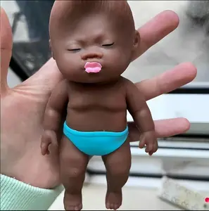 Human Figure Squeeze Toy, Stress Relief Prank Toy, Novelty Squishy Doll Figurine for Teens & Adults