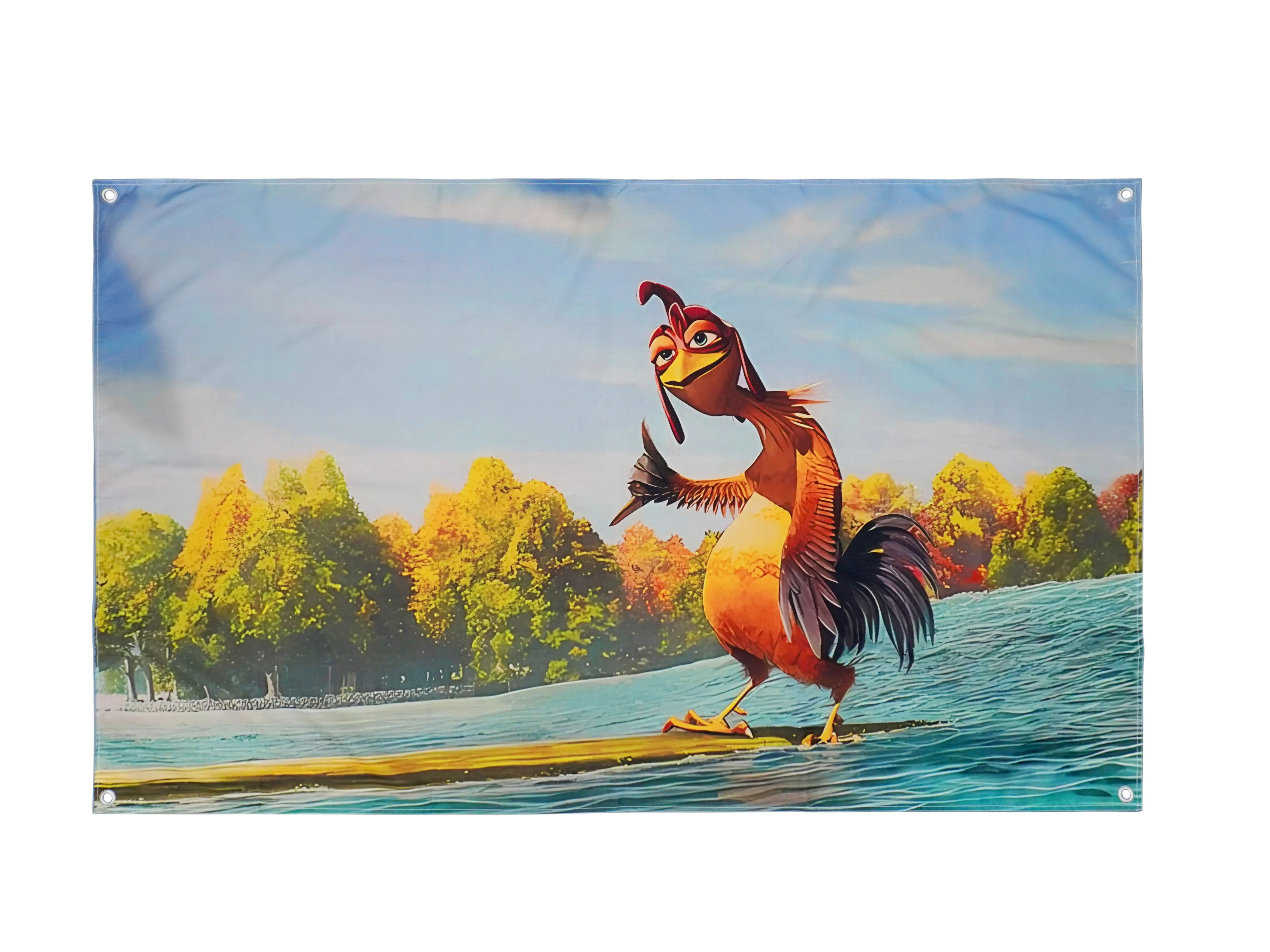 Chicken Flag 3x5 ft Funny