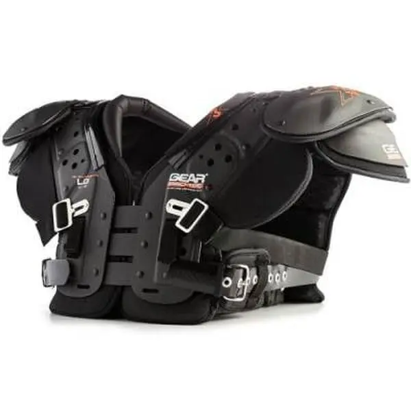 Gear Pro-Tec 1454184 X3 Adult X15 Multi-Position Shoulder Pads, Large