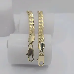 Christmas Special Gift Fancy Style Bracelets Set - Two Sizes 7" Inches & 8" Inches Gold-Plated