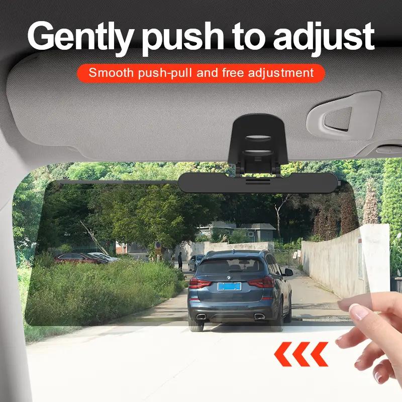 Car Sun Visor Extender, Adjustable Anti-Glare Sun Shade for Windshield, UV & Glare Blocking Sun Visor Extension for Safe Driving, Universal Fit for Most Cars, SUVs, Trucks