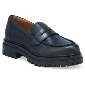 Miz Mooz Leather Slip-On Platform Loafer - Legend