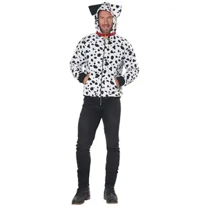 Men's Dalmatian Hoodie Costume