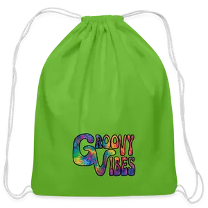 Small Cotton Drawstring Bag with String Closure