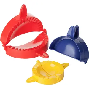 Dough Press Set, 3 Pack, Dumpling, Empanada, Pastry and Turnover Press, Hand Pie Maker, Meat Pie Cutter
