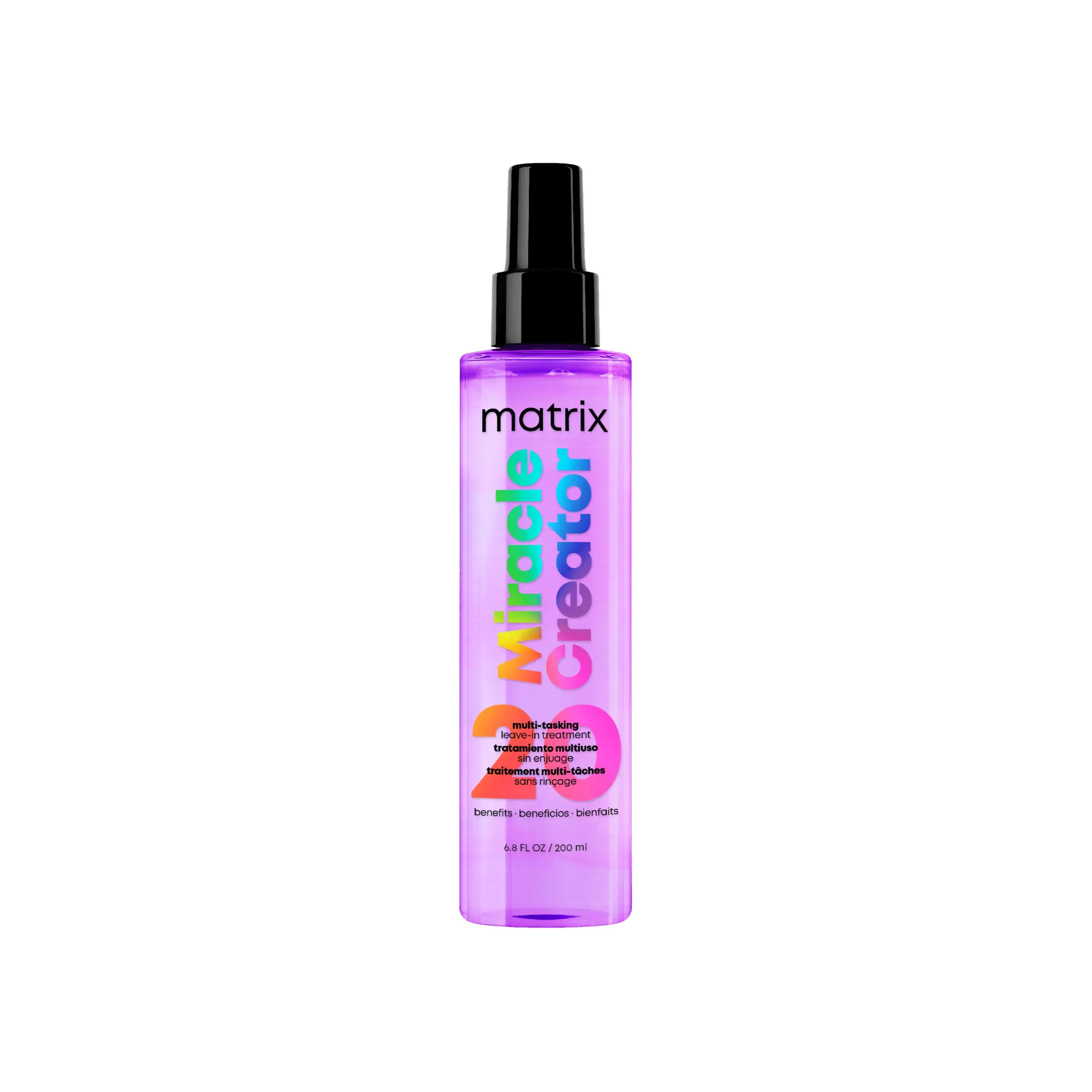 Miracle Creator Leave-In Conditioner Spray | Heat Protectant, Anti-Frizz, Moisturizing & Detangling Conditioner Spray | For All Hair Types | Vegan Haircare