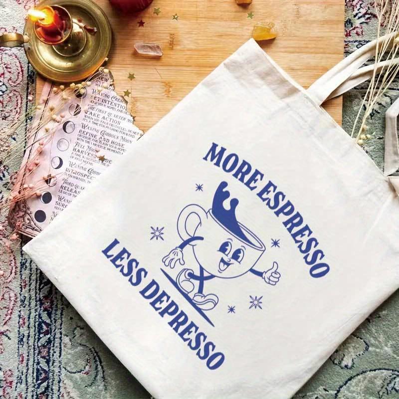 Large Capacity Shoulder Canvas Bag | Perfect for Commuting, School, Shopping & Beach ️Durable & Casual Handbag for Daily Life | Must-Have Travel Accessory