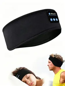 EOWULFROST Wireless Headband Headphones, Ultra-Thin HD Stereo TWS Earbuds, Ideal for Side Sleepers, Sports, Running, Workouts, Cool Unique Gift