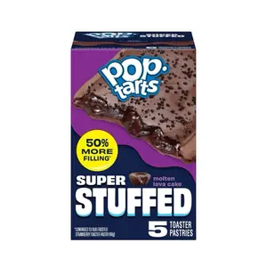 Pop-Tarts Super Stuffed Molten Lava Cake - 1 Box 5 Pastries