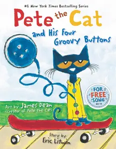 USED-Pete the Cat and His Four Groovy Buttons by Litwin, Eric (Hardcover)