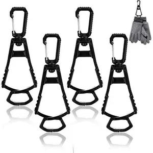 Duty Belt Glove Grabber Clips - Heavy-Duty Holders for Construction & Work Safety Gloves