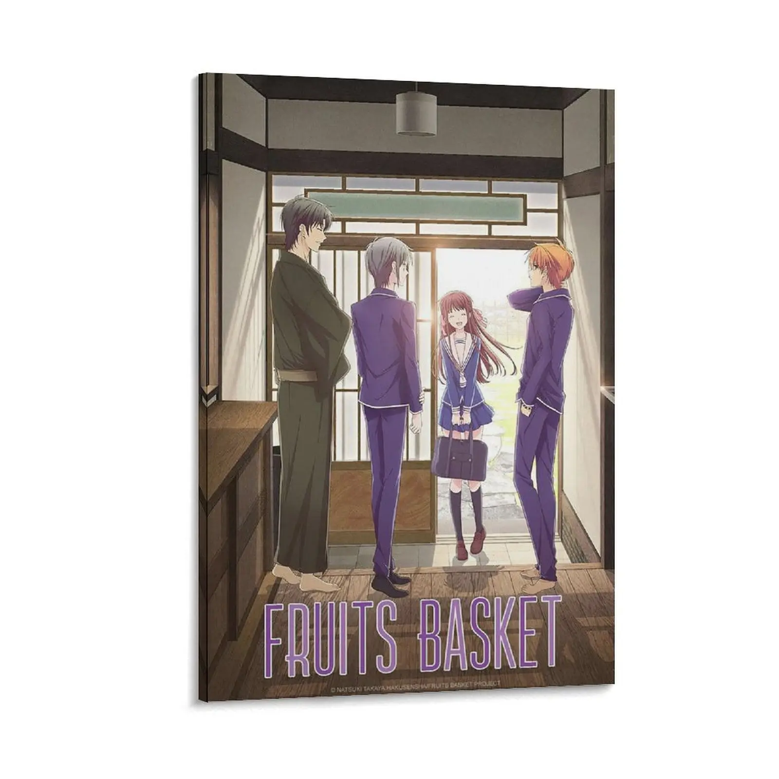 Fruits Baskets Animation Canvas Print Poster (17) - Artistic Food-Themed Hanging Home Decor for Bedroom, Office, Gift Frames & Wall Ornaments