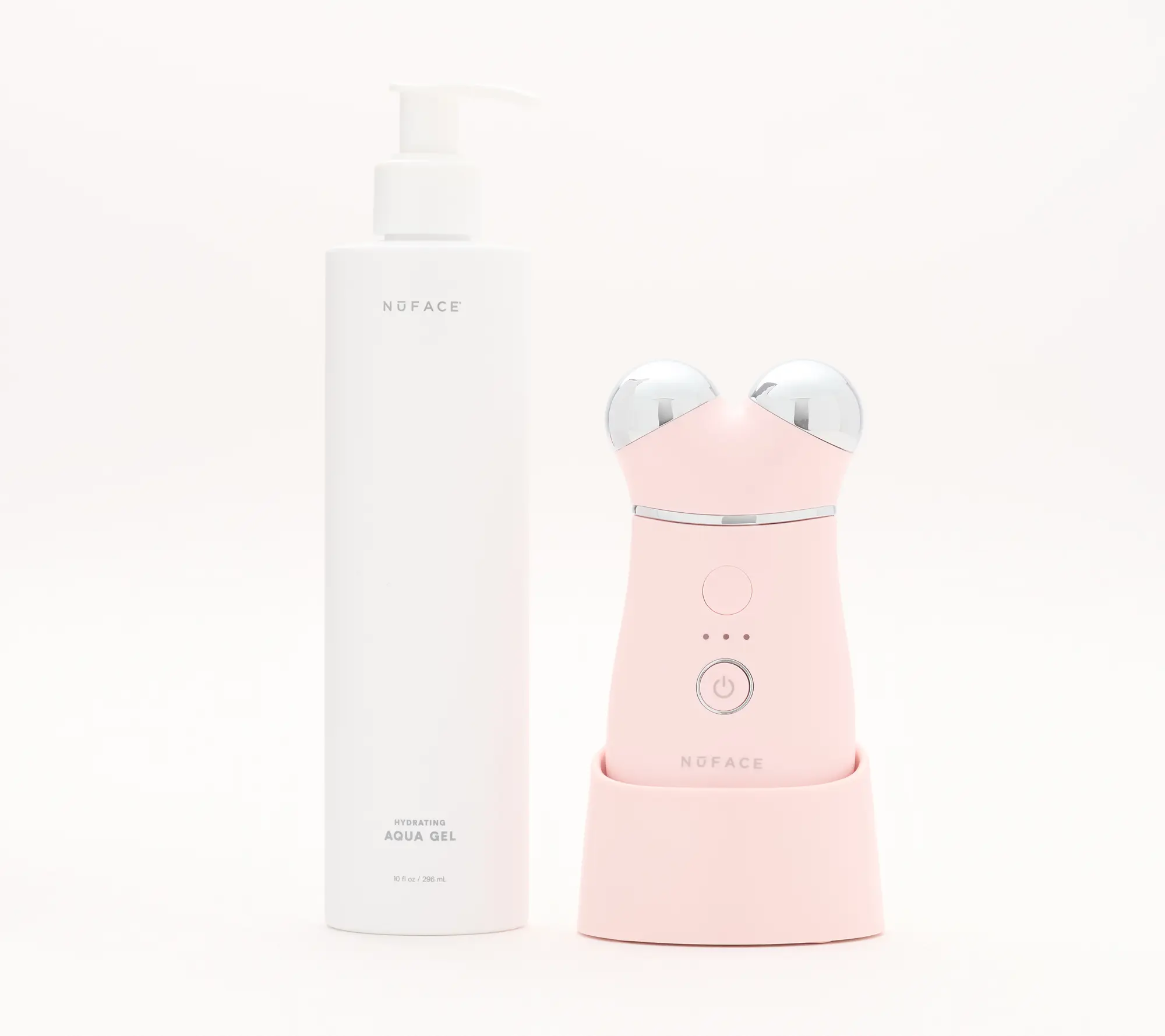 NuFace Trinity+ Facial Toning Device with Aqua Gel