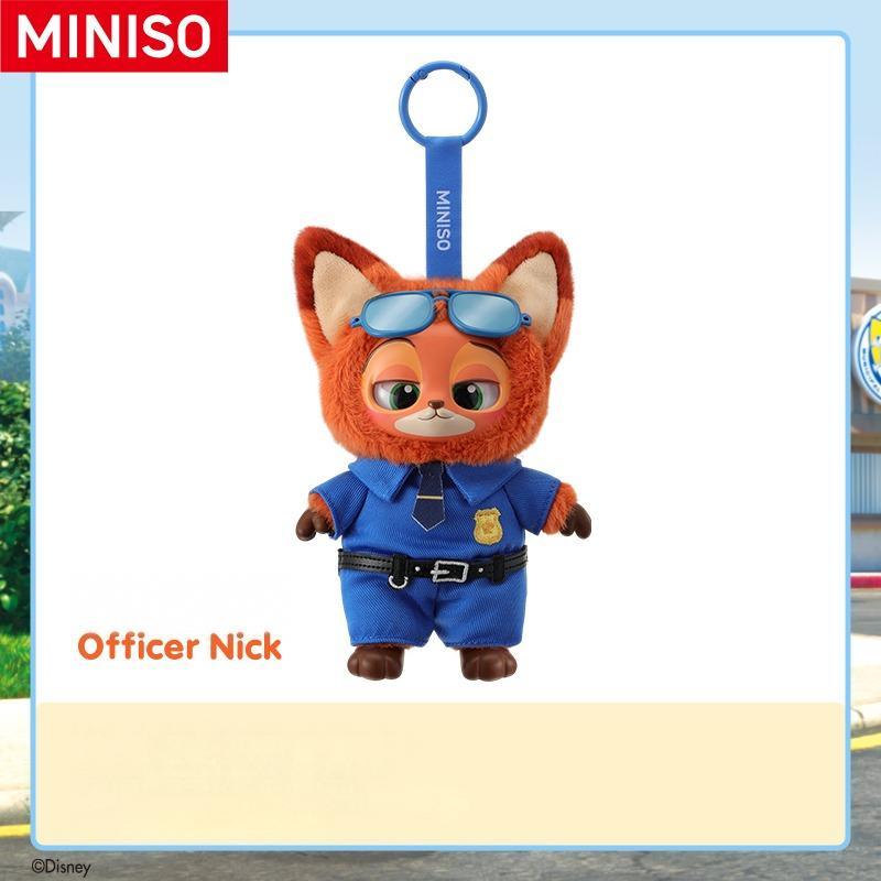 Disney Zootopia Series Vinyl Plush Toy Box - Cute Bag Charms, Judy Nick Plush Doll, Gifts for Boys or Girls, Couple Accessories