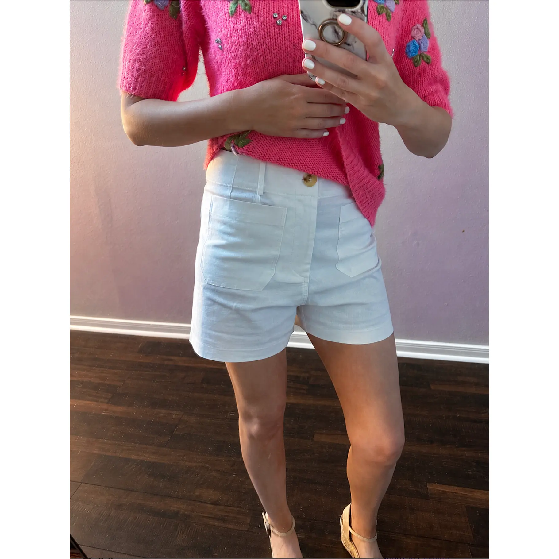 White Willow Shorts