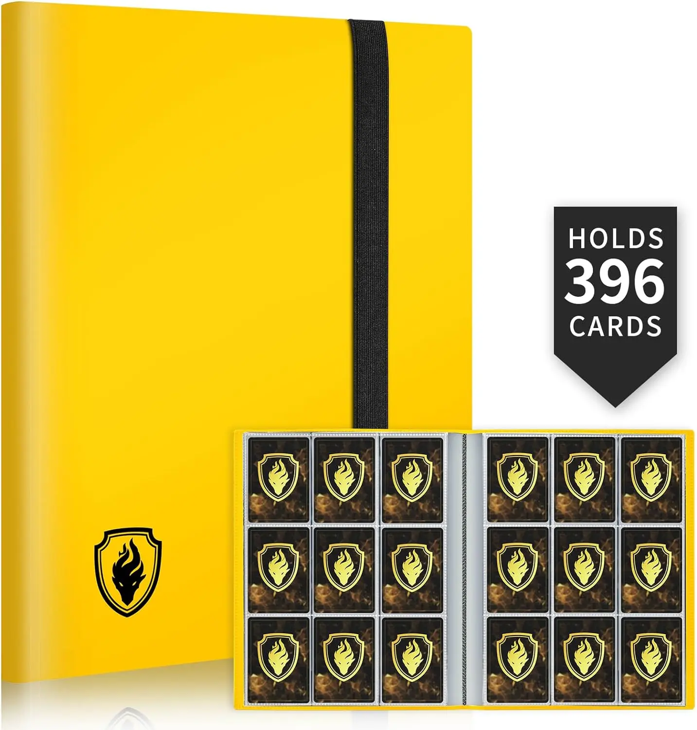 Fabmaker 9-Pocket 396 Card Binder  Side-Loading Trading Card Album -  TikTok Shop