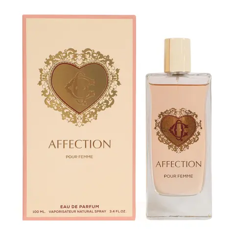 CQ Affection Pour Femme Eau de Parfum Spray for Women – Light Scented Perfume 100ml/3.4fl.oz