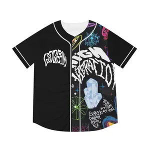 High Vibrations Rave Jersey – Electronic Music Fan Shirt
