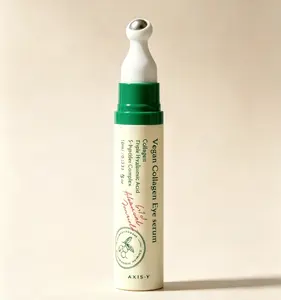 AXIS-Y Daily Vegan Collagen Eye Serum  - Triple Hyaluronic Acid, Peptide-Infused Korean Skincare for Dark Circles, Puffy Eyes