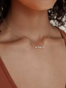 Stainless Steel Letter Pendant Necklace for Women, Necklace Initial, Fashionable Jewelry, Fashion Jewelry for Party, Daily Clothing Decor, Trendy All-match & Exquisite Jewelry for Birthday Gift