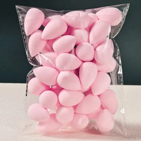 Mini Makeup Sponge, Blending Sponge, Multi-Color Beauty Sponge for Foundation, Latex-Free Wet & Dry Use Cosmetic Puff, Suitable for All Skin Types, Available in 20/30/50 Packs