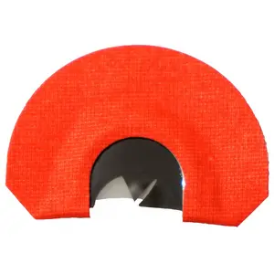 Nawty Yawty Two Reed Call - Red with Black Reed - User Friendly Turkey Call for Sweet and Soft Talk - Yelps and Cuts Great